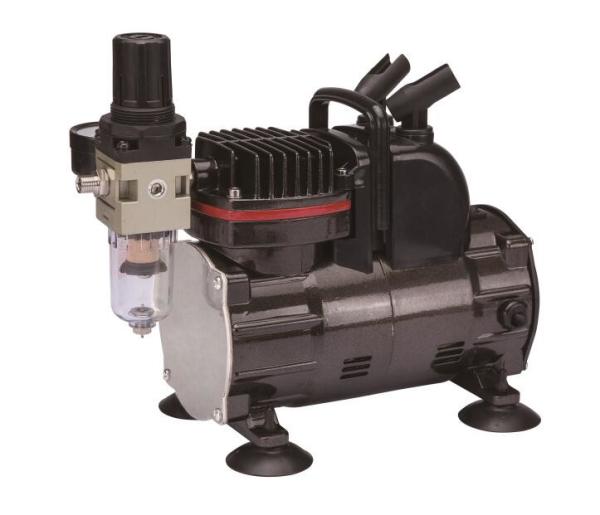Silent Mini Electric Vacuum Pump , Portable Mini Compressor For Model Painting TC-813