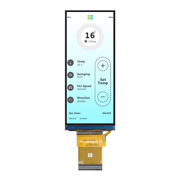 4 inch high-definition bar TFT 400x960IPS pixel color LCD display RGB
