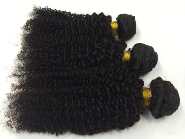 Factory Free Shipping Hot  Sell Unprocessed Natural Color Virgin Mongolia Hair Kinky Curl With Lace Closure And Frontals