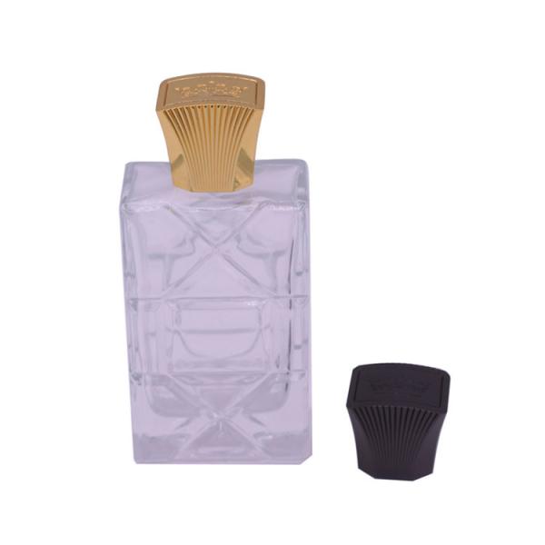 Крышки духов Zamak сплава цинка анти- завинчивой пробки золота незаконные