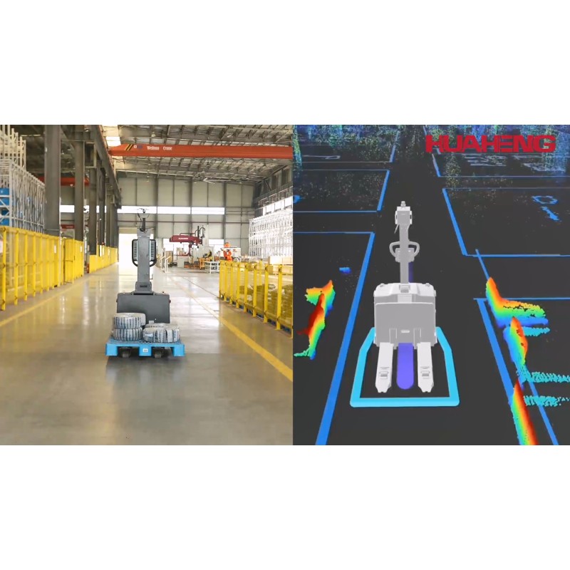 HUAHENG GUARD GB16 | Forklift-Type Autonomous Mobile Robot for Intelligent Pallet Handling