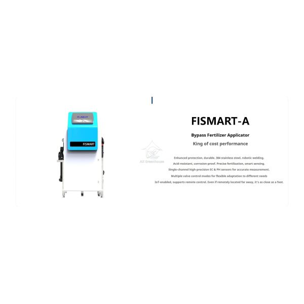 Fismart-A High Precision Automated Smart EC PH Sensor PWM Bypass Fertilizer Dosing System Spreader Fertilizer Machine Farming