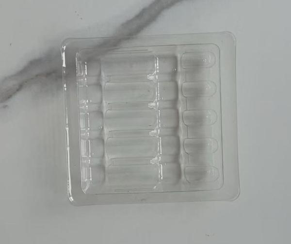 1 ml ampoule blister tray Clear 5 bottles ampoule hole ampoule and small vial plastic tray