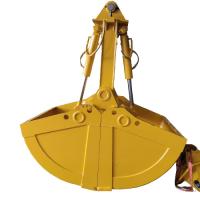 15-24 Ton Excavatrice Clamshell Grab Bucket Double Cylindre Hydraulique