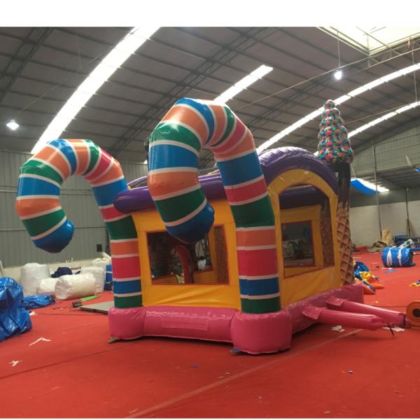 Blower Fun Candy Inflatable Bouncer Playground for Unisex Inflatable Playground