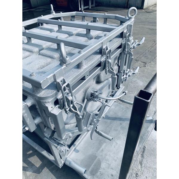 Anti Acid Aluminum Rotational Molds Custom Slider Built With Heavy Clamps