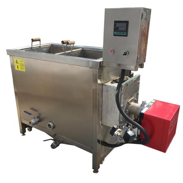 CE 50kg/H 5mm Plantain Banana Chips Production Line Semi Automatic