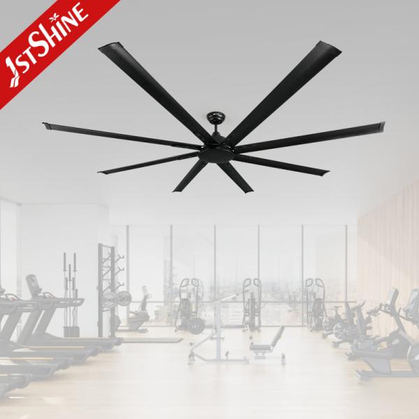 Fans de teto de sala de exercícios com controle remoto OEM com ginásio de luz
