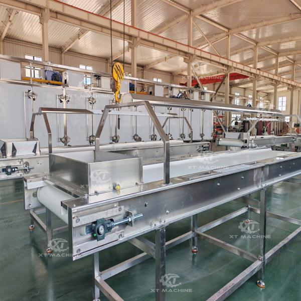 SUS304 Food Grade Automatic Conveyor Belt for Food Processing Plants