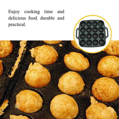 Лоток гриля Takoyaki Griddle гриля литого железа SGS BSCI для Stovetop