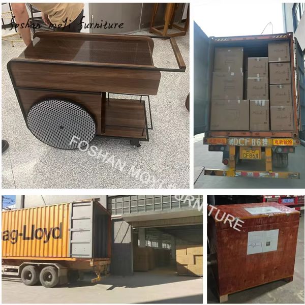 High-end hotel art design dining car