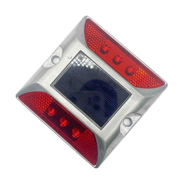 Aluminum Solar Road Marker Lights IP68 Waterproof Solar Road Markers