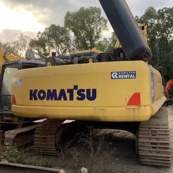 Excavateur PC350 Komatsu d'origine japonaise en 2020 avec un poids de fonctionnement de 32600