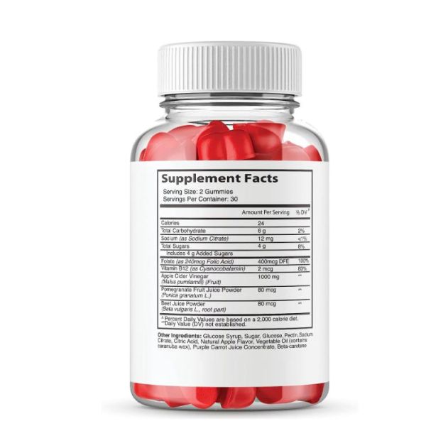 Weight Loss Acv Keto Gummy 60 Pieces/Bottle In Bear Shape For Metabolism Support