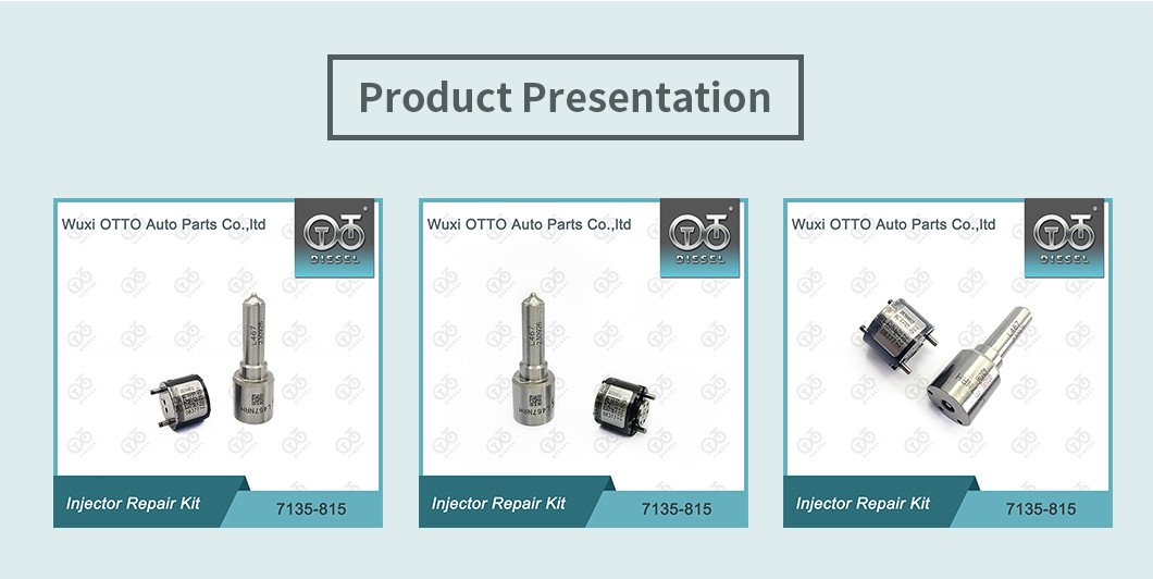 Комплект ремонта впрысков Delphi Nozzle-Valve Kit 7135-815 Комплект ремонта впрысков Delphi Nozzle-CVA Kit
