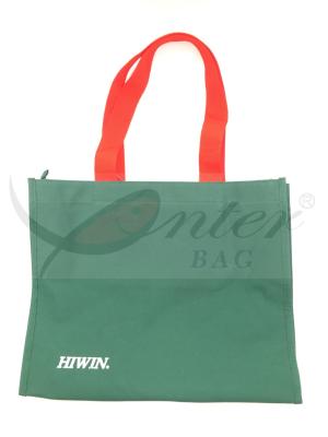 0.2KG Green Laptop Travel Tote Bags High Density Lightweight For Shopping