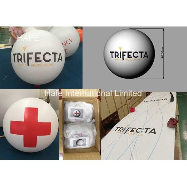 События привели света воздушного шара, раздувное украшение освещения с лампой галоида 2кс1000В