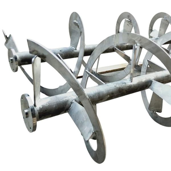 Customized Stainless Steel High Precision Auger Screw and Helical Ribbon Agitator for Viscosity Impeller