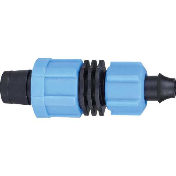 Attachez du ruban adhésif à la valve masculine filetée par bande d'égouttement