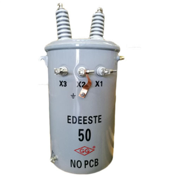 Pole-Mounted 50kV Single-Phase Power Distribution Transformer