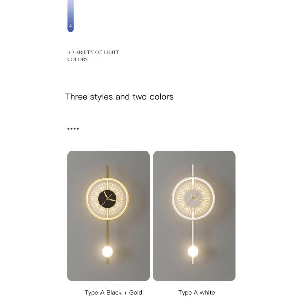 Modern Style Design Wall Lamp For Living Room Bedroom Background Hotel Clock Wall Lamp(WH-OR-252)