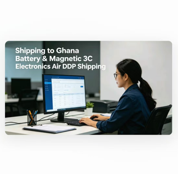 Air DDP Shipping To Ghana for Battery / Magnetic 3C Electronics