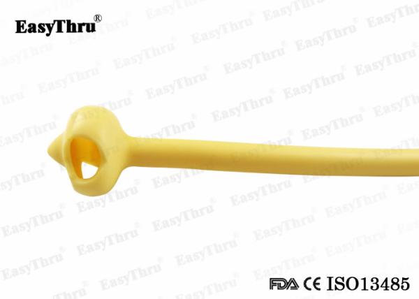 Length 400mm Latex Foley Catheter Malecot Pezzer Durable Nontoxic