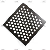 Feuille perforée décorative de solides solubles 304 avec les trous ronds