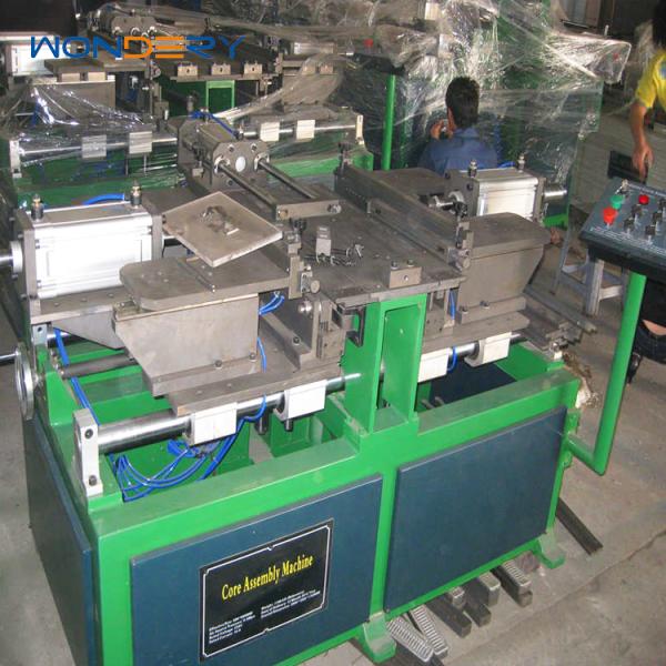 1500kg Aluminum Radiator Core Assembly Machine with PLC Control