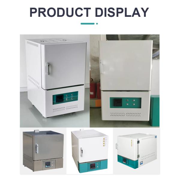 1200 Degrees Laboratory Electric Heating Muffle Furnace with Platinum Rhodium Sensor