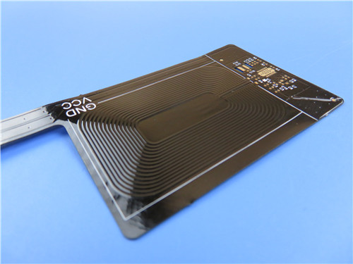 Ламинат черного Polyimide доски PCB меди Coverlay 1oz гибкого одетый