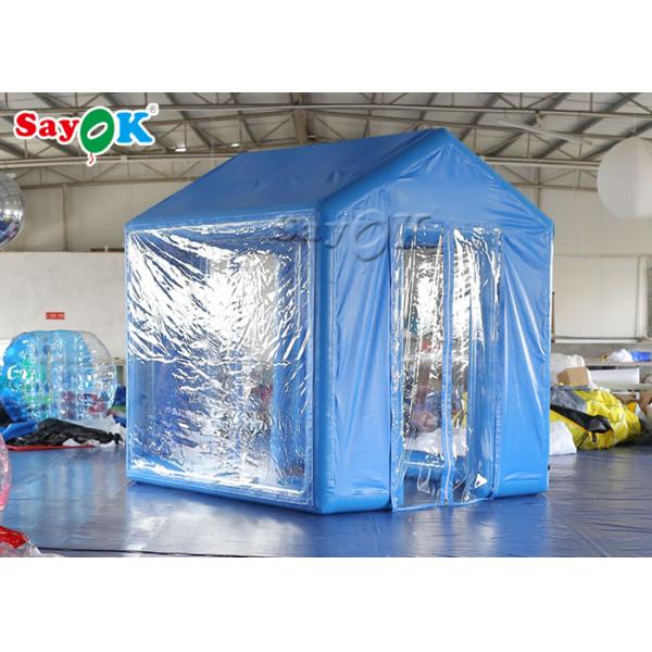 Шатер раздувного вируса шатра 3x2.5x3M рамки водоустойчивого анти- раздувной медицинский воздухонепроницаемый с пневматическим насосом