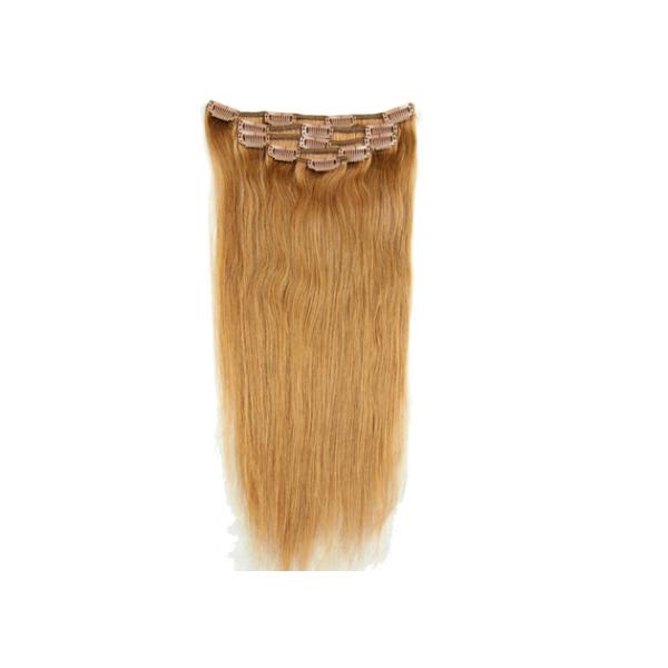 Двойной зажим девственницы утка в расширениях волос/прямо зажим человеческих волос Ремы внутри