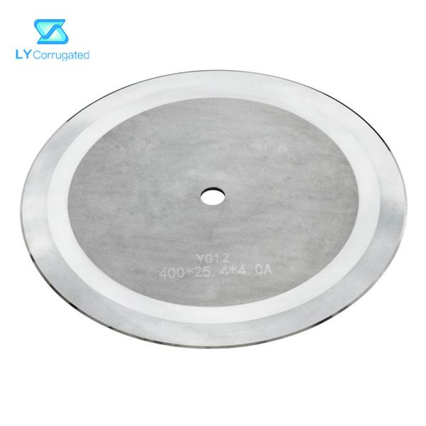 300*32*3.0 Yg12 Skh51 Round Cutting Blade For Jumbo Paper Roll Cut Machine