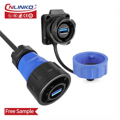Stable Quality Popular M24 Plastic USB Data Connector for Office and Industry