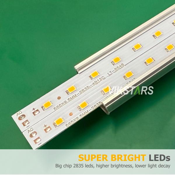 36W T8 Tube 110lm/w 3 Years Warranty LED Linear Lights IP20 1200mm For Office Supermarket