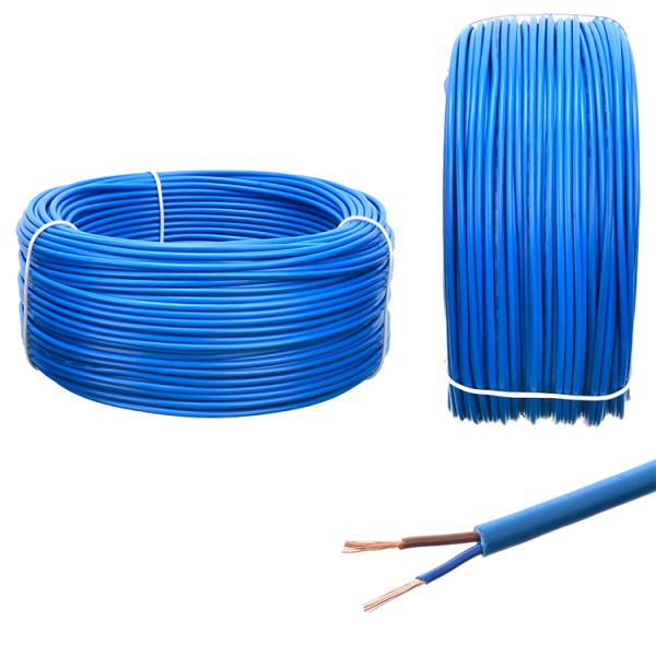 100% Cooper VDE Certified Single Core 1.5mm2 Flexible Electric Cable with PVC Insulation Control and BV/BVR Standard