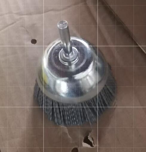 65mm Diameter Nylon Filament Abrasive Cup Brush With Shank Applied for Deburring