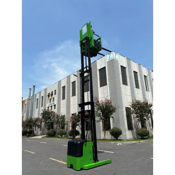 High Capacity Electric Order Picker 600kg 1000kg 1500kg 2000kg with 24V 420AH Battery