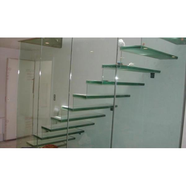 Excellente isolation acoustique 3-6mm verre stratifié acoustique avec encoches et personnalisé