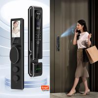 Fermeture de porte 3D face intelligente S666 avec intercom Fermeture de porte de luxe