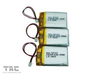 Lítio recarregável do polímero da bateria LP052030 3.7V 200mAh de Lipo para Bluetooth