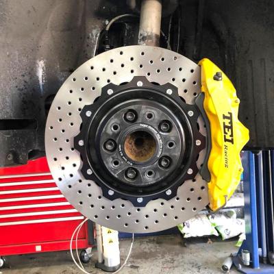 Big Brake Kits For BMW E60 M5 20 Inch Wheel Front 405*34 And Rear 380*28 Drilled Rotor