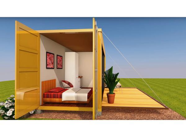 Topshaw Casas Prefabricadas Prefab Houses 20ft 40ft Solar Modified Shipping Container
