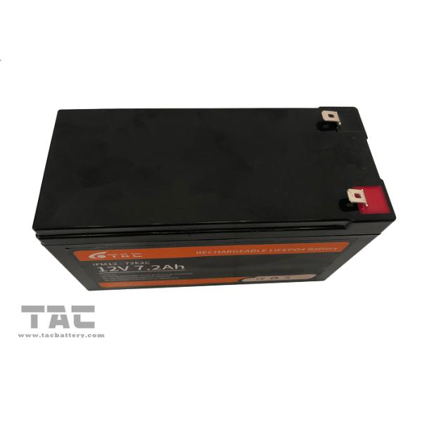 блок батарей 7.2Ah 12V LifePO4 для резервной и солнечной светлой свинцовокислотной замены