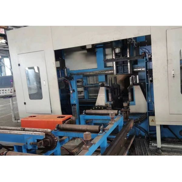 1250x600mm Max Size Width X Height CNC 3D Beam Drilling Machine Line 40mm Max Hole Diameter