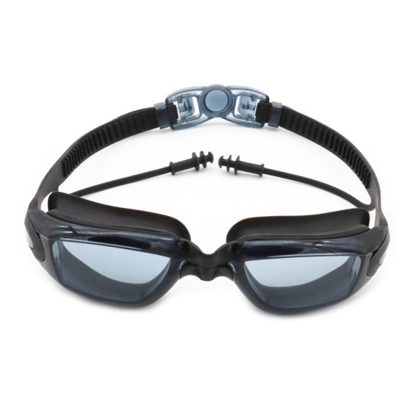 Anti-fog UV Protection Swimming Goggles with Automatic Buckle Strap for Adults and Kids