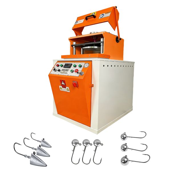 Semi-Automatic Centrifugal Lead Jig Head Production Line Lead Alloy Tin Alloy Zinc Casting Equipment