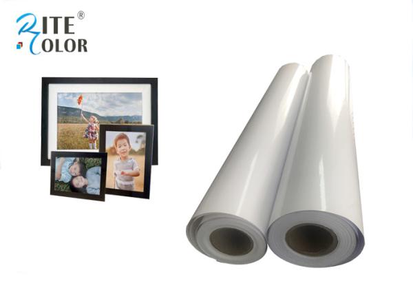 Resin Coated Eco Solvent Media 240gsm Glossy Photographic Paper Inkjet Photo Roll