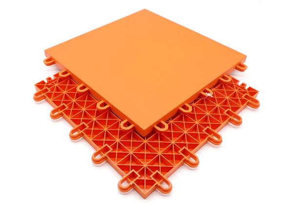 350g Weather Resistant Plastic Interlocking Floor Modular Outdoor Sports Surfaces